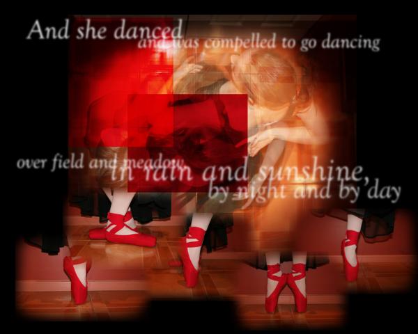 The Red Shoes 3 of 6 in a series of artworks based on fairy tales